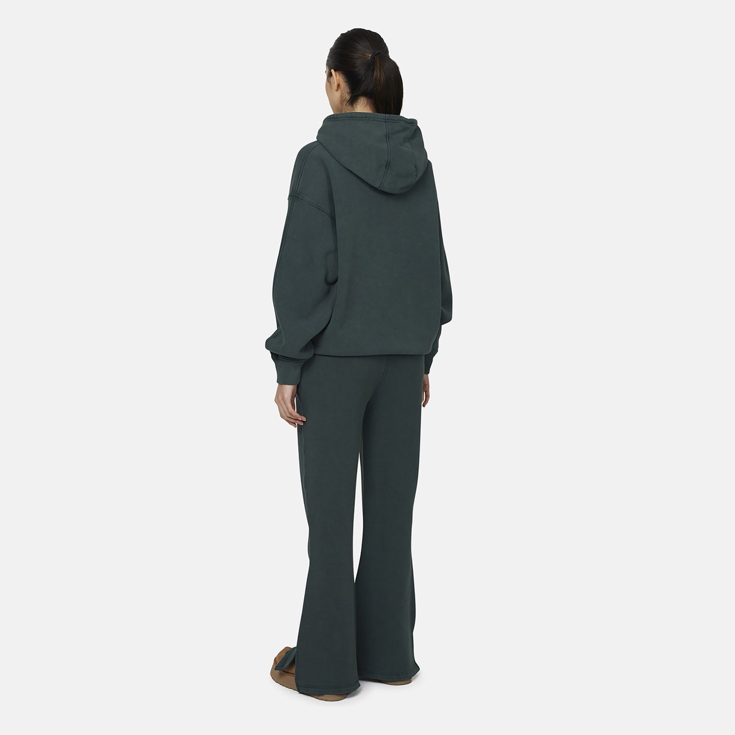 Good For Nothing Green Flared Joggers - Green Image 2