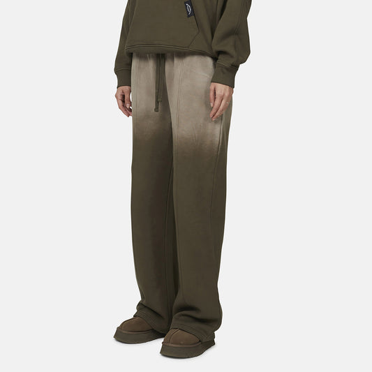 Good For Nothing Taupe Gradient Baggy Joggers - Taupe Image 1