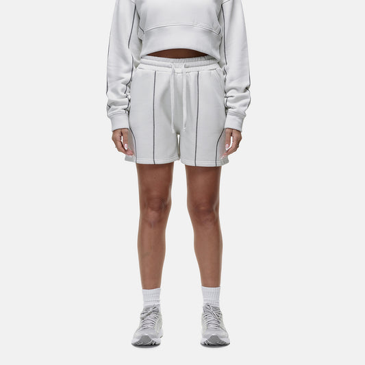 Good For Nothing Light Grey Vintage Relaxed Fit Shorts - Light Grey Image 1