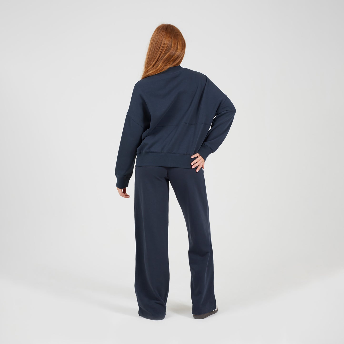 Brave Soul Charcoal Zip Through Sweat Bomber Jacket - Charcoal Image 2