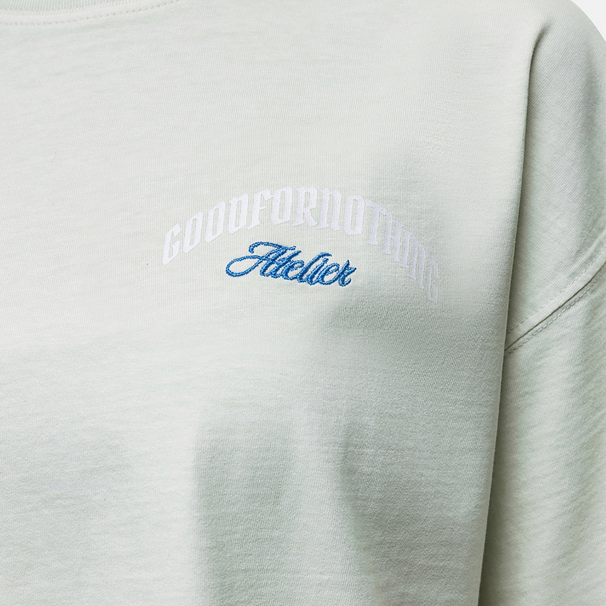 Good For Nothing White Graphic Back Print Oversized T-shirt - White Image 3