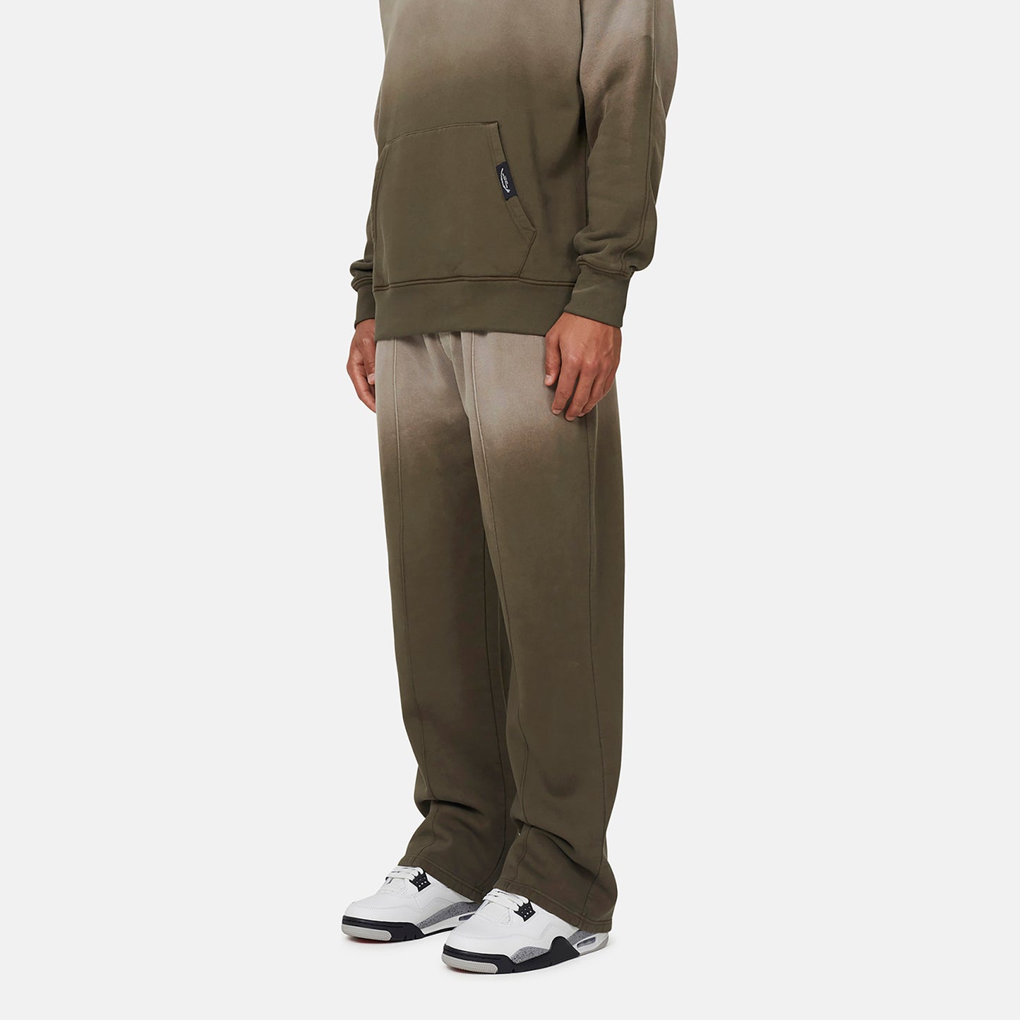 Good For Nothing  Brown Gradient Baggy Joggers - Brown Image 2