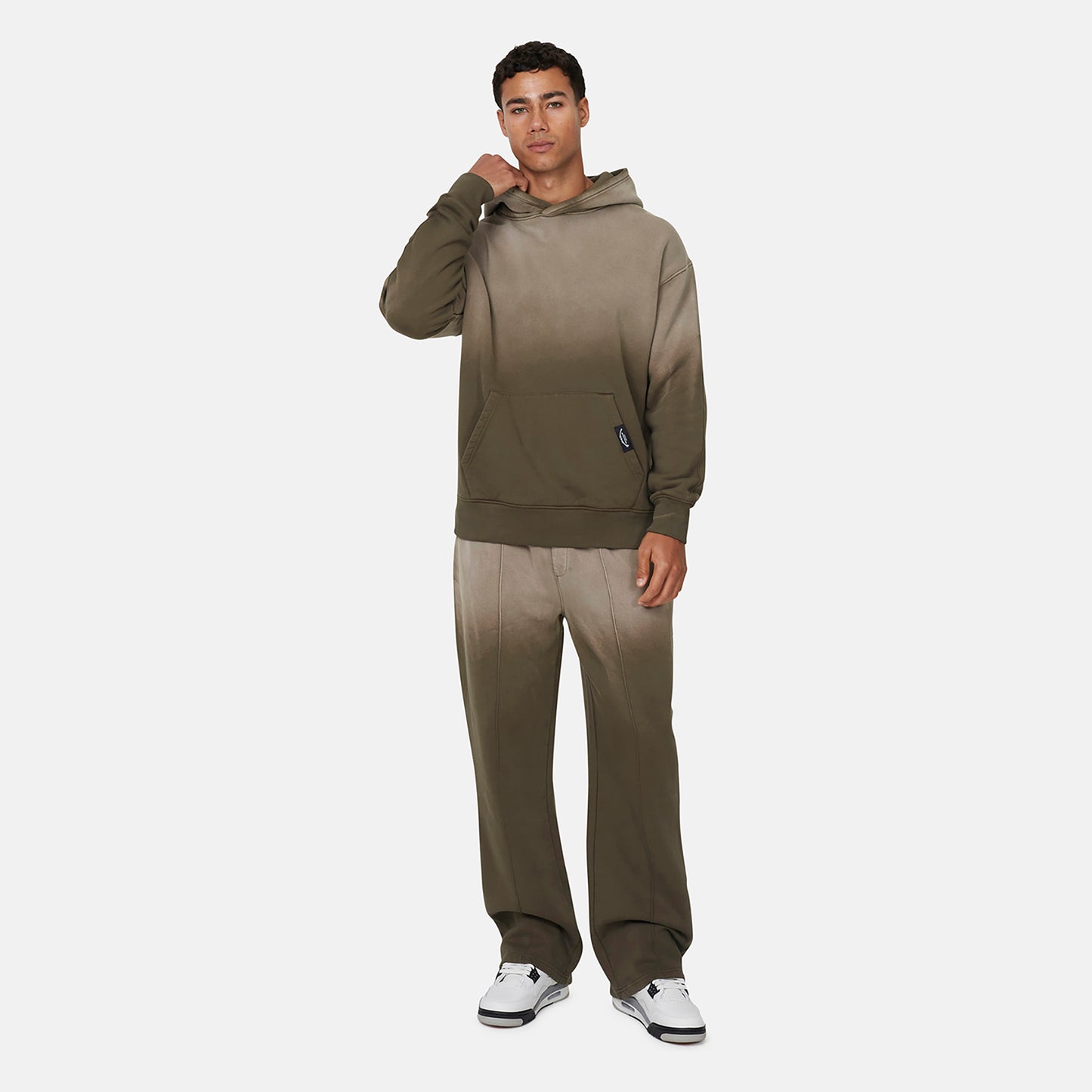 Good For Nothing  Brown Gradient Baggy Joggers - Brown Image 4