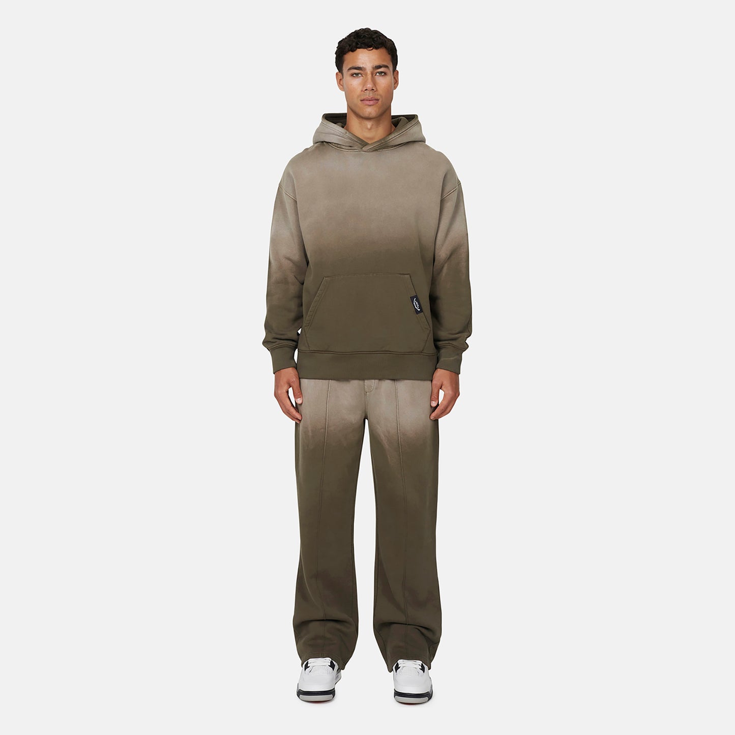 Good For Nothing  Brown Gradient Baggy Joggers - Brown Image 3