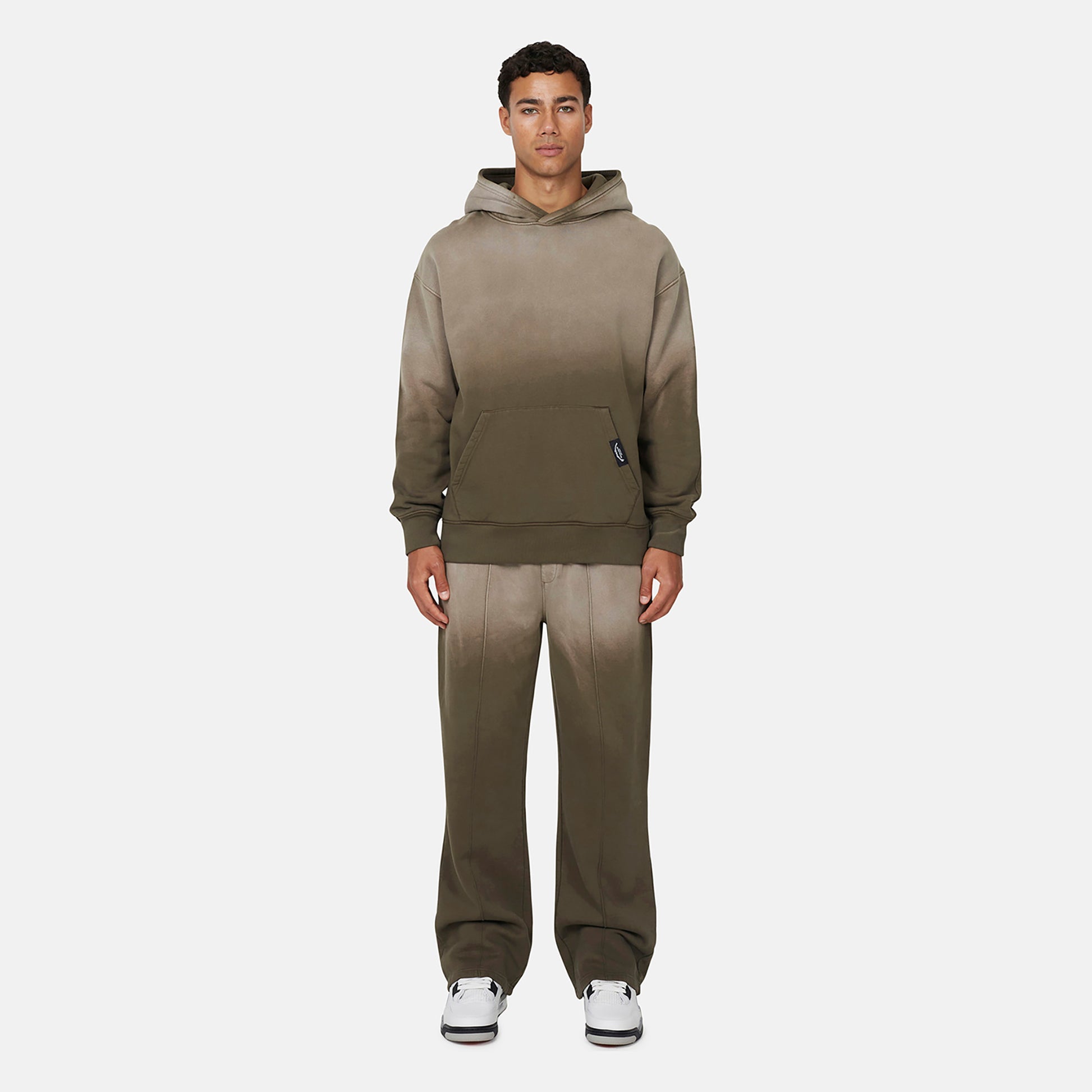 Good For Nothing  Brown Gradient Baggy Joggers - Brown Image 3