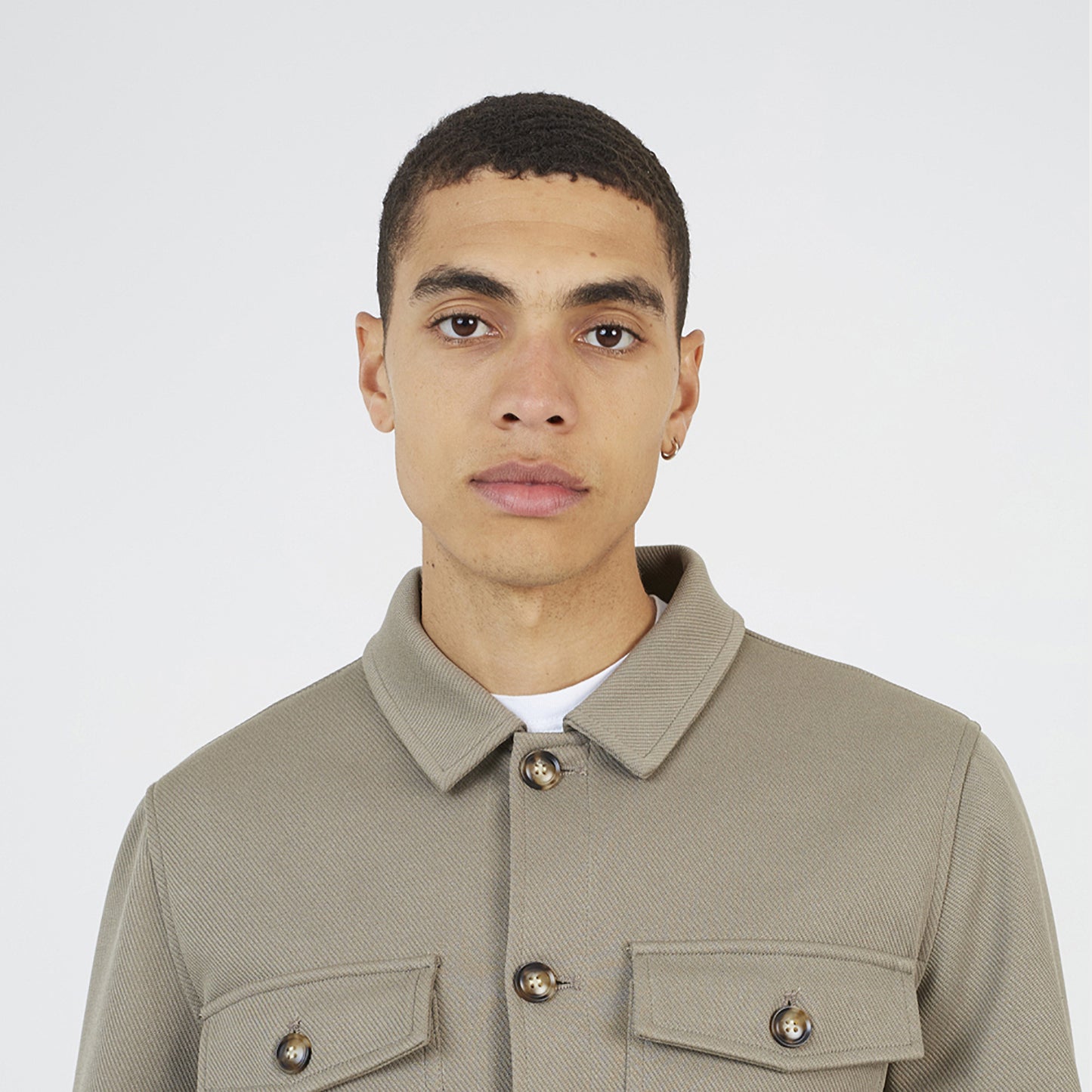 Brave Soul Pale Green Button Through Shacket - Pale Green Image 4