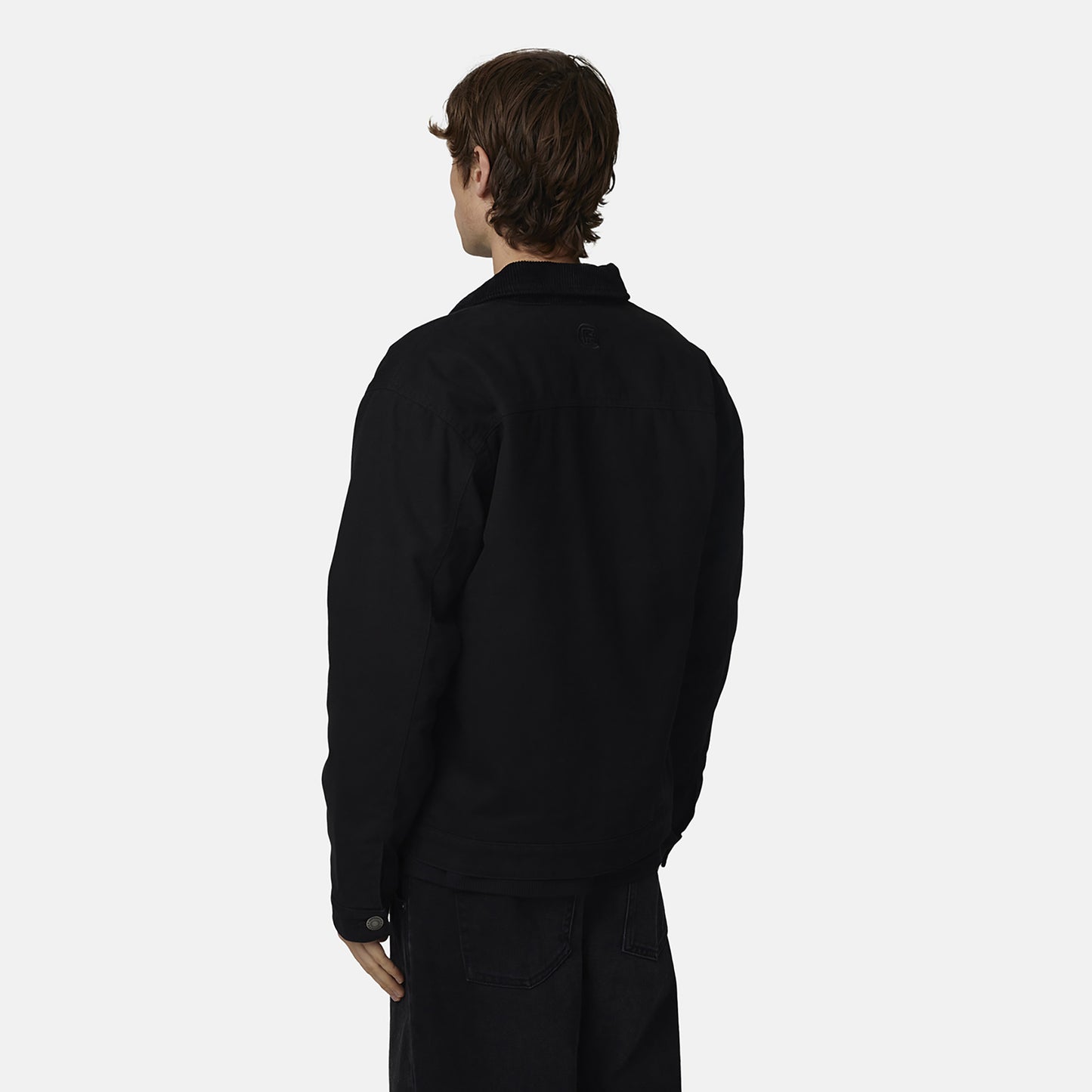 Good For Nothing  Black Washed Worker Jacket - Black Image 2