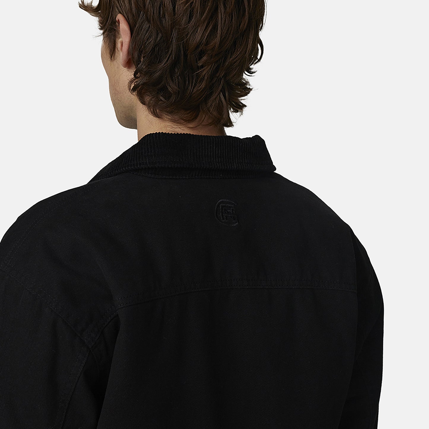 Good For Nothing  Black Washed Worker Jacket - Black Image 5