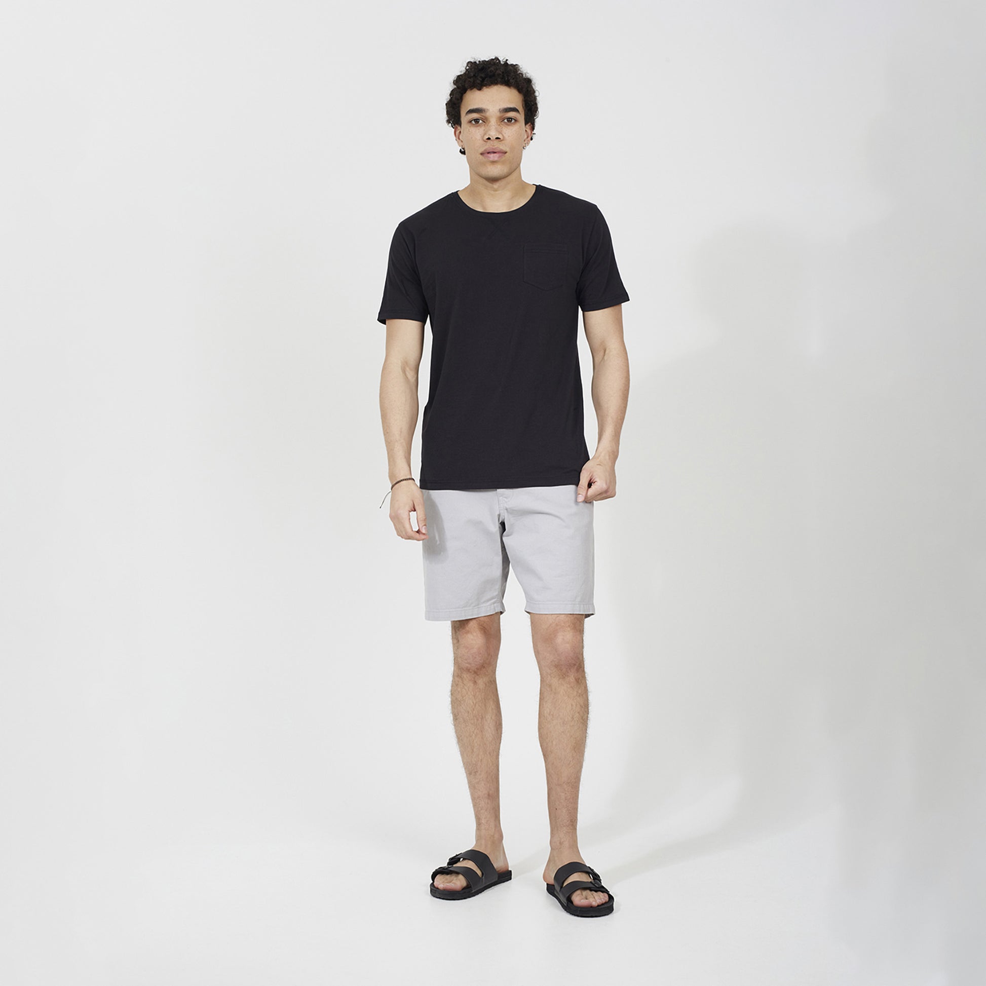 Brave Soul White 2 Pack Crew Neck T-Shirts - White Image 4