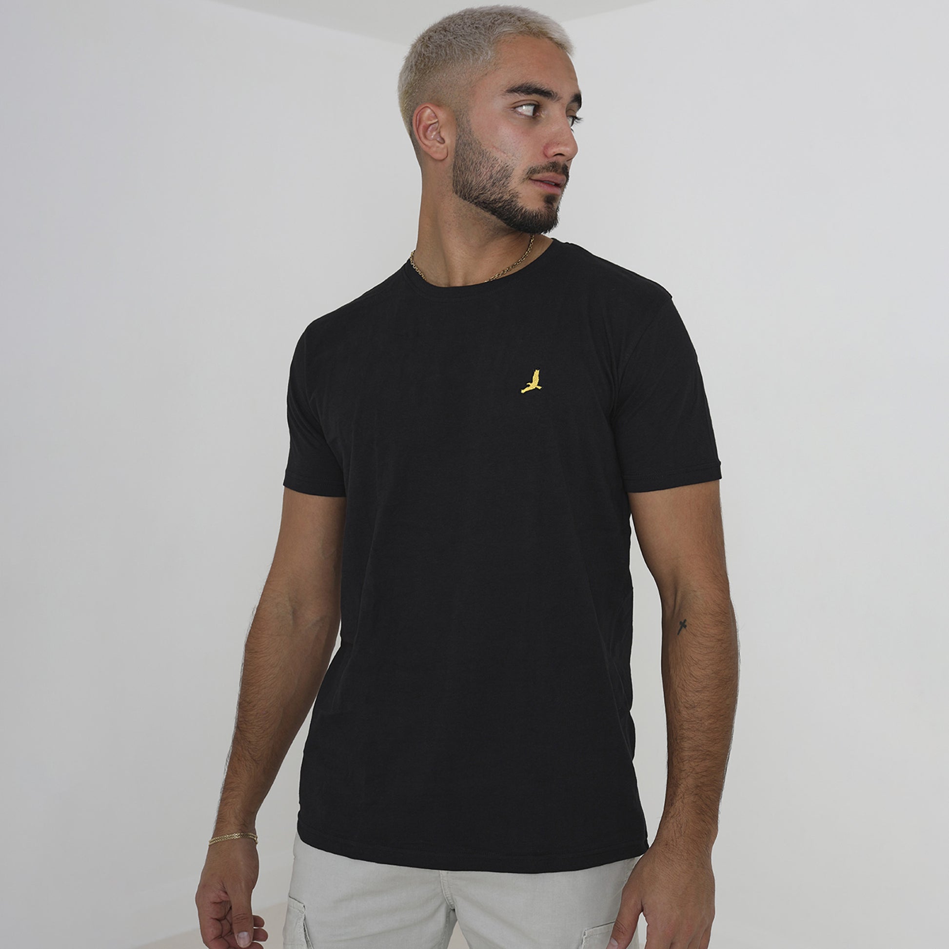 Brave Soul White 5-Pack Crew Neck T-Shirts - White Image 2